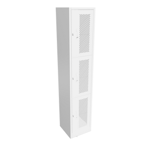 Locker Metalico Mesh 3 Puertas