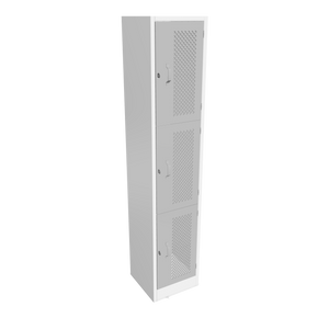 Locker Metalico Mesh 3 Puertas
