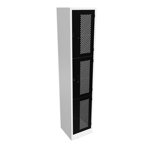 Locker Metalico Mesh 3 Puertas