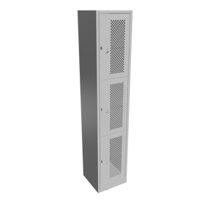 Locker Metalico Mesh 3 Puertas