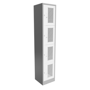 Locker Metalico Mesh 4 Puertas