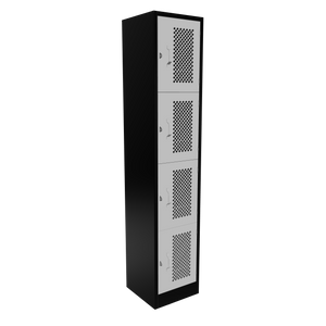 Locker Metalico Mesh 4 Puertas
