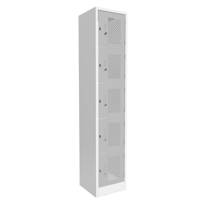 Locker Metalico Mesh 5 Puertas