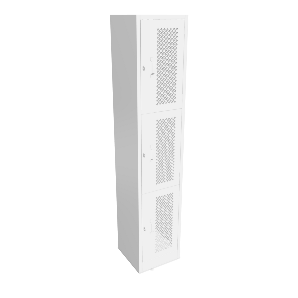 Locker Metalico Mesh 3 Puertas
