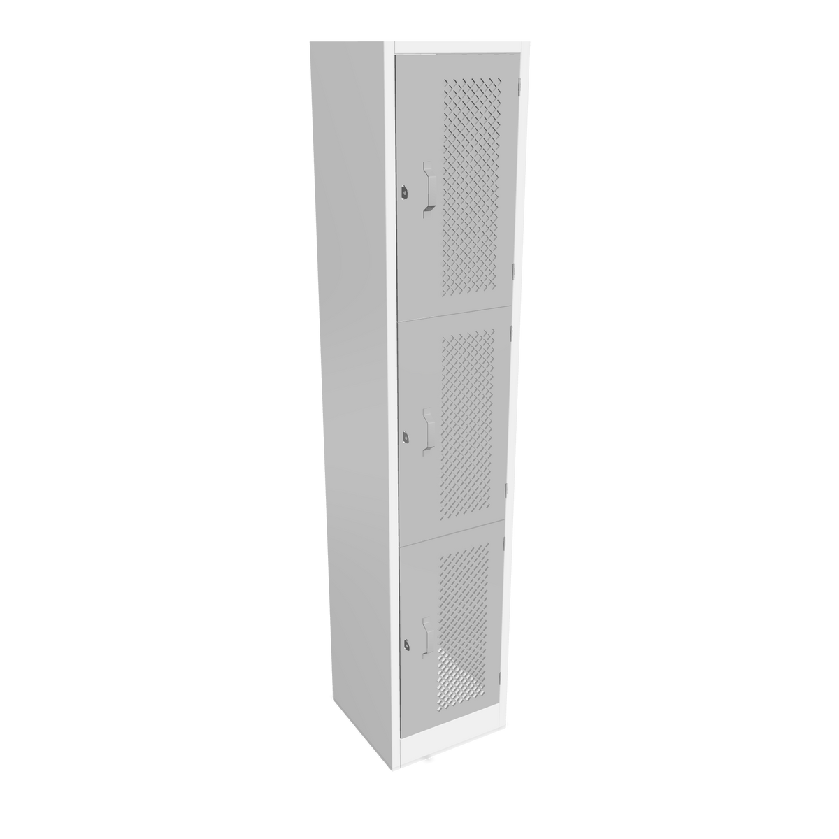 Locker Metalico Mesh 3 Puertas