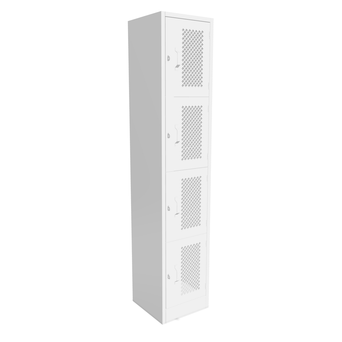 Locker Metalico Mesh 4 Puertas