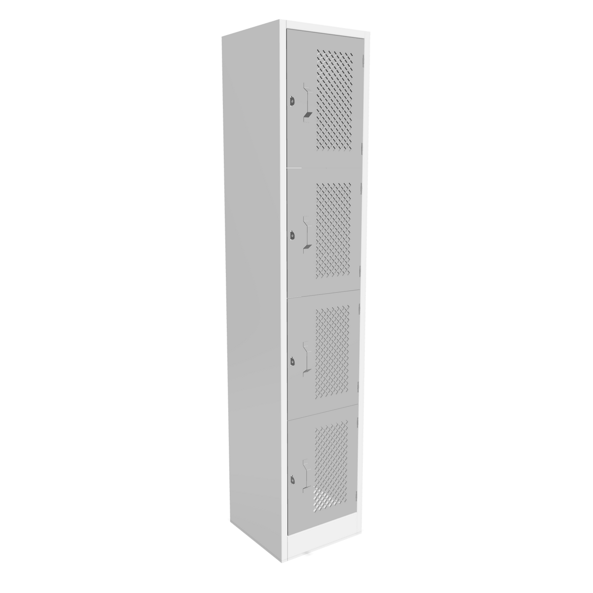 Locker Metalico Mesh 4 Puertas